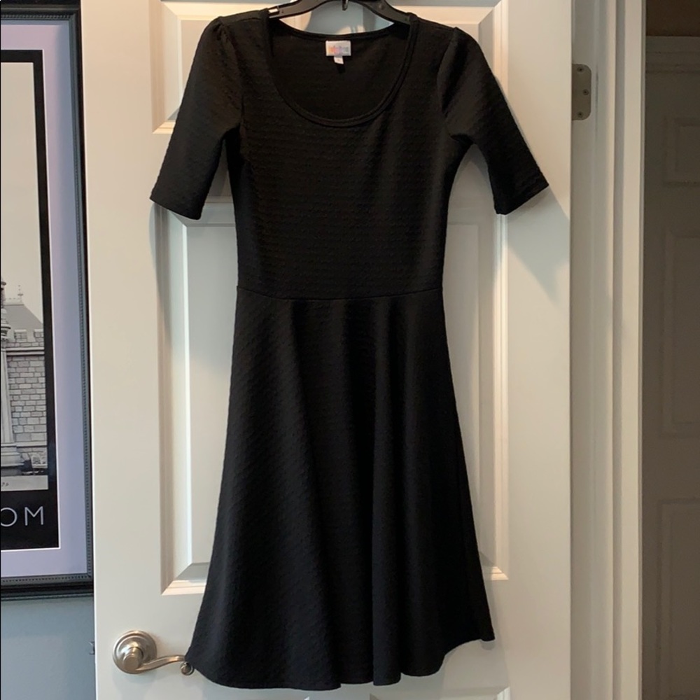 Black LuLaRoe Dress